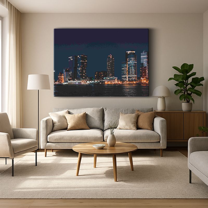 Kent & Şehir Kanvas Tablo 211