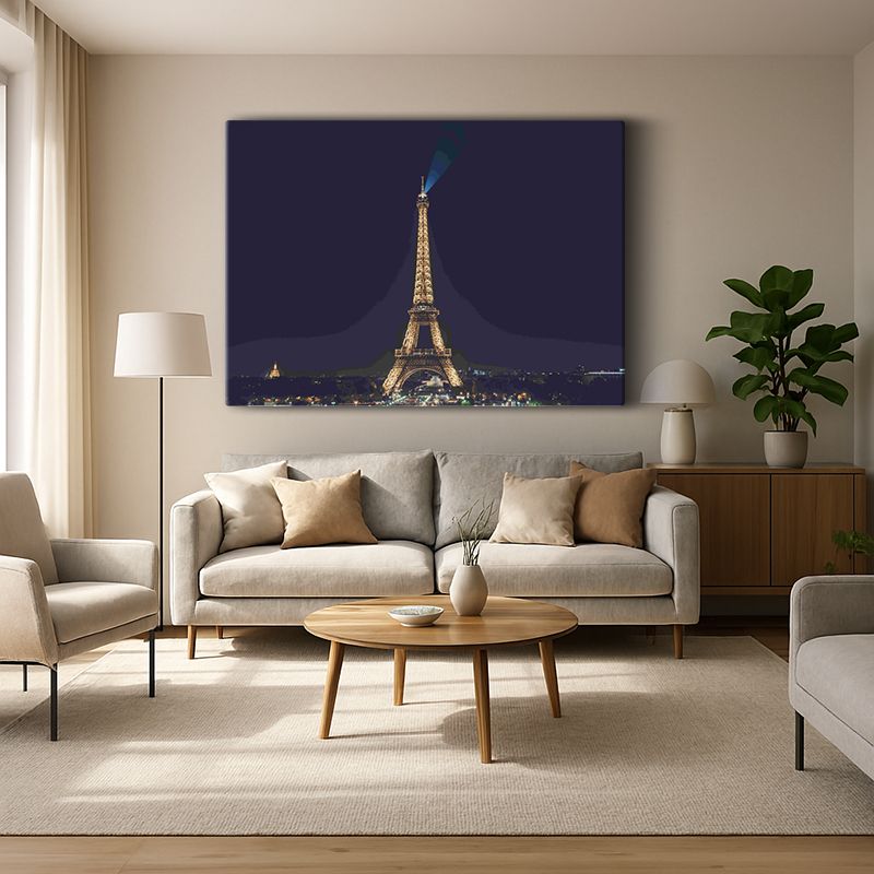 Kent & Şehir Kanvas Tablo 213