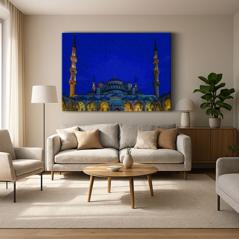 Kent & Şehir Kanvas Tablo 219