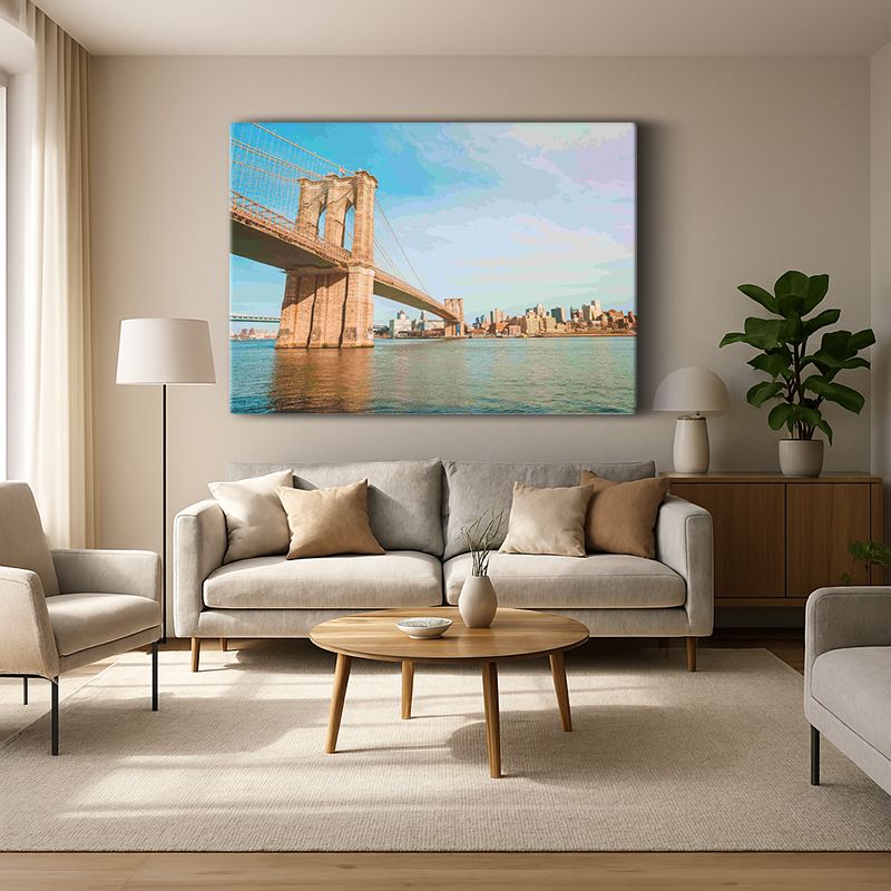 Kent & Şehir Kanvas Tablo 224