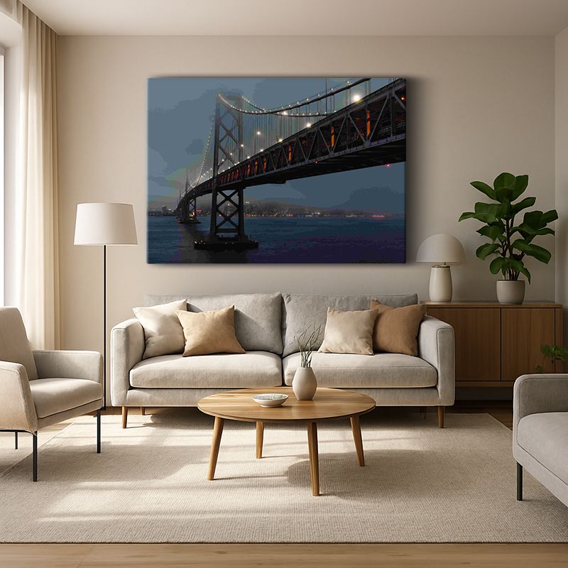 Kent & Şehir Kanvas Tablo 226