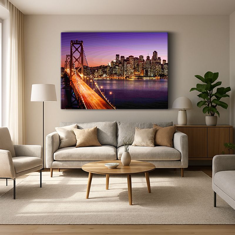 Kent & Şehir Kanvas Tablo 233