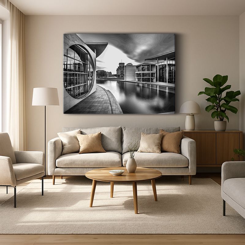 Kent & Şehir Kanvas Tablo 237