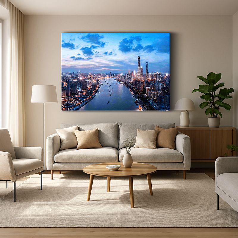 Kent & Şehir Kanvas Tablo 239