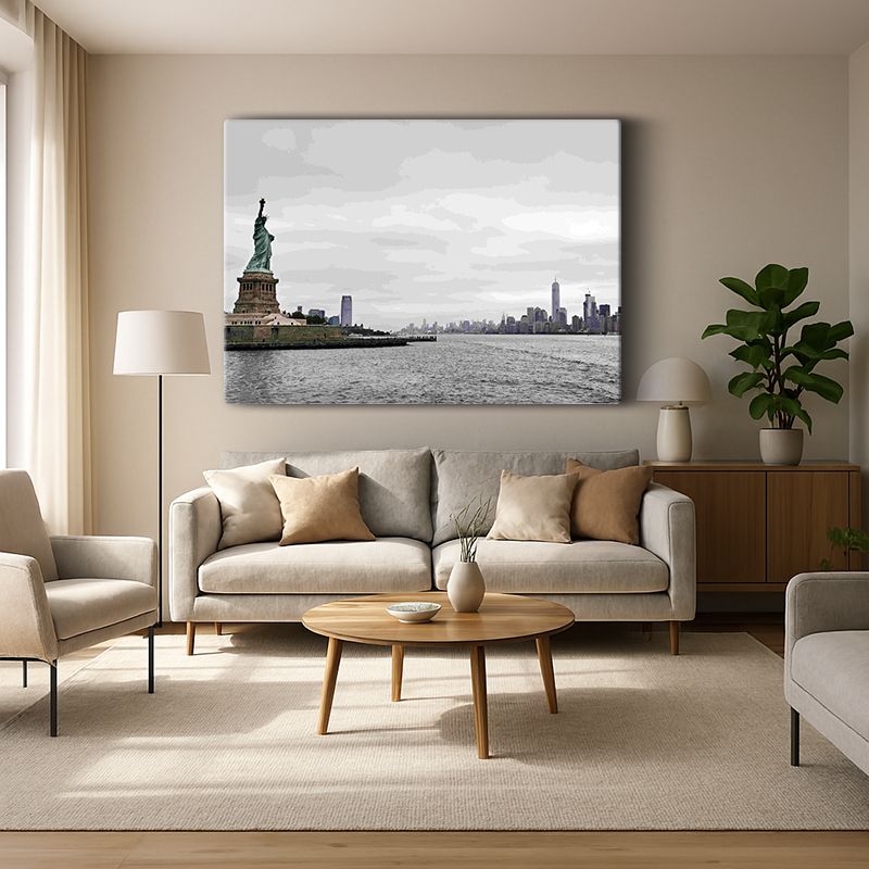 Kent & Şehir Kanvas Tablo 242