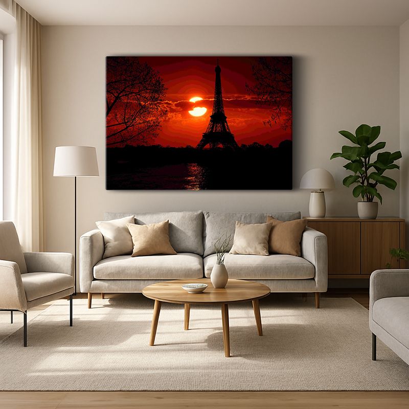 Kent & Şehir Kanvas Tablo 244