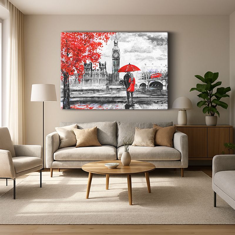 Kent & Şehir Kanvas Tablo 246