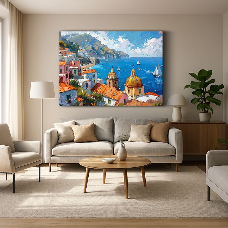 Kent & Şehir Kanvas Tablo 251