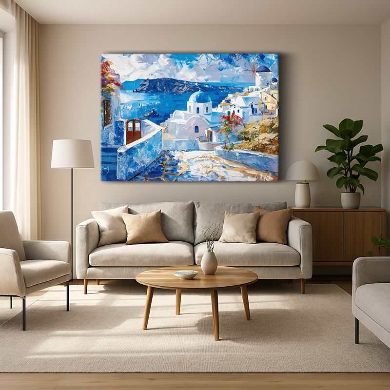 Kent & Şehir Kanvas Tablo 253