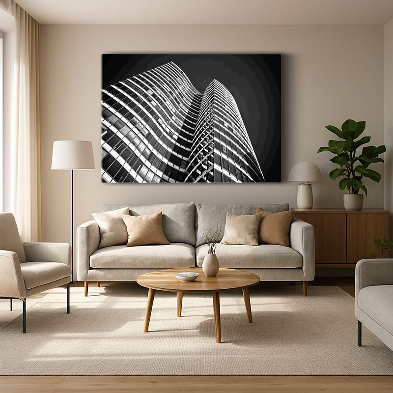 Kent & Şehir Kanvas Tablo 255