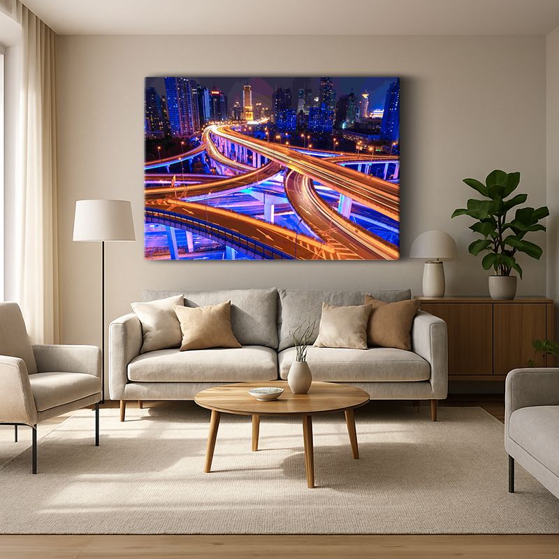 Kent & Şehir Kanvas Tablo 270