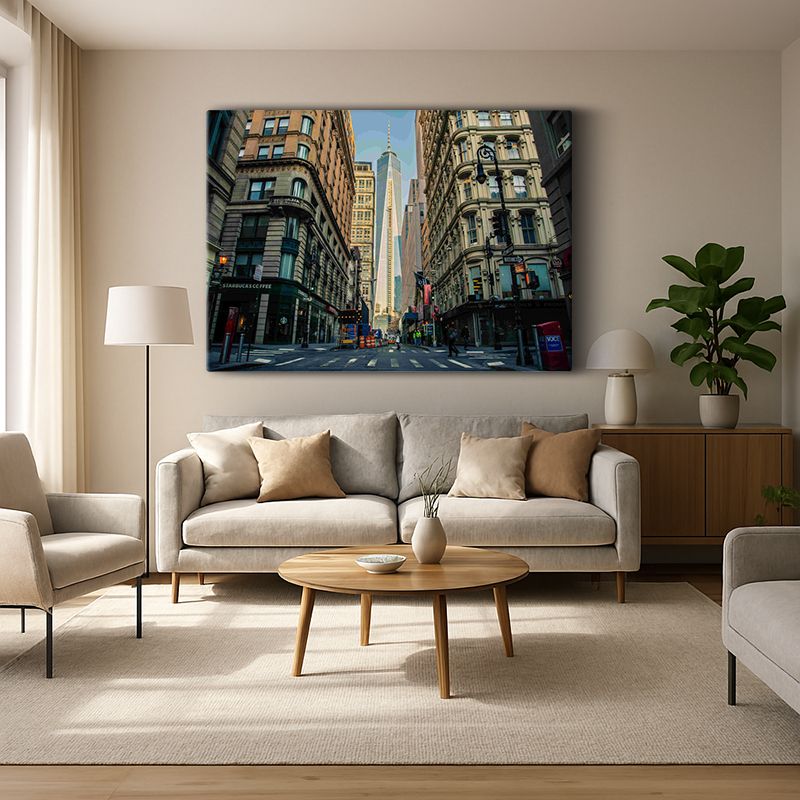 Kent & Şehir Kanvas Tablo 279