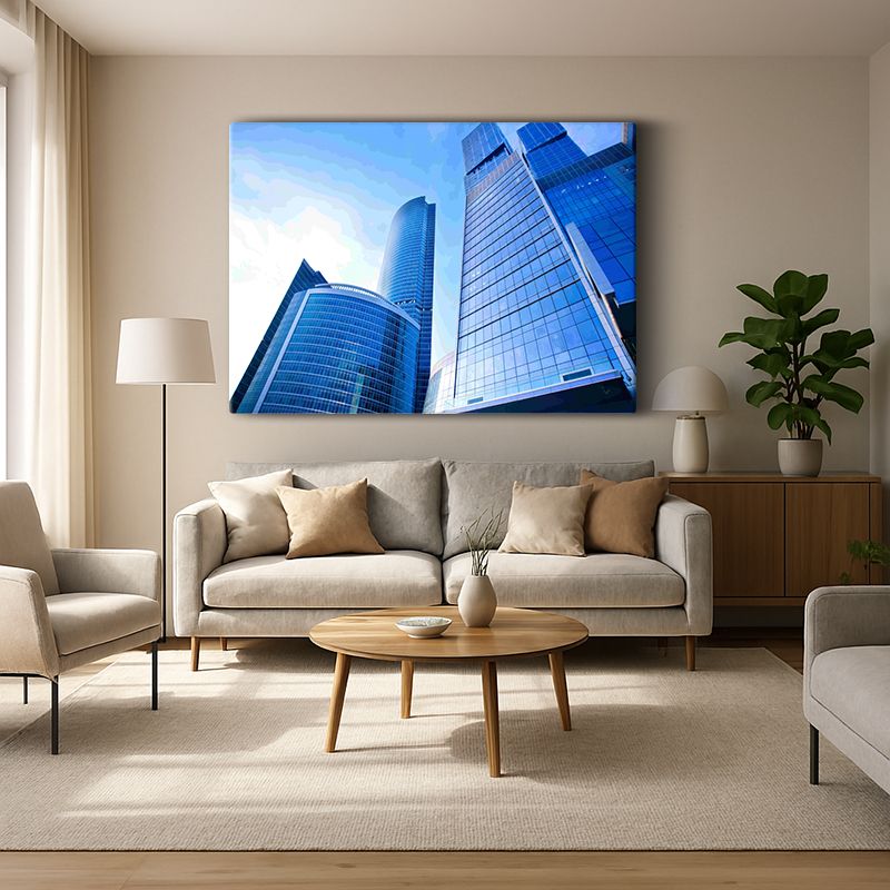 Kent & Şehir Kanvas Tablo 289