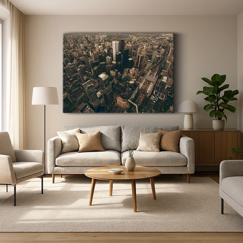 Kent & Şehir Kanvas Tablo 290