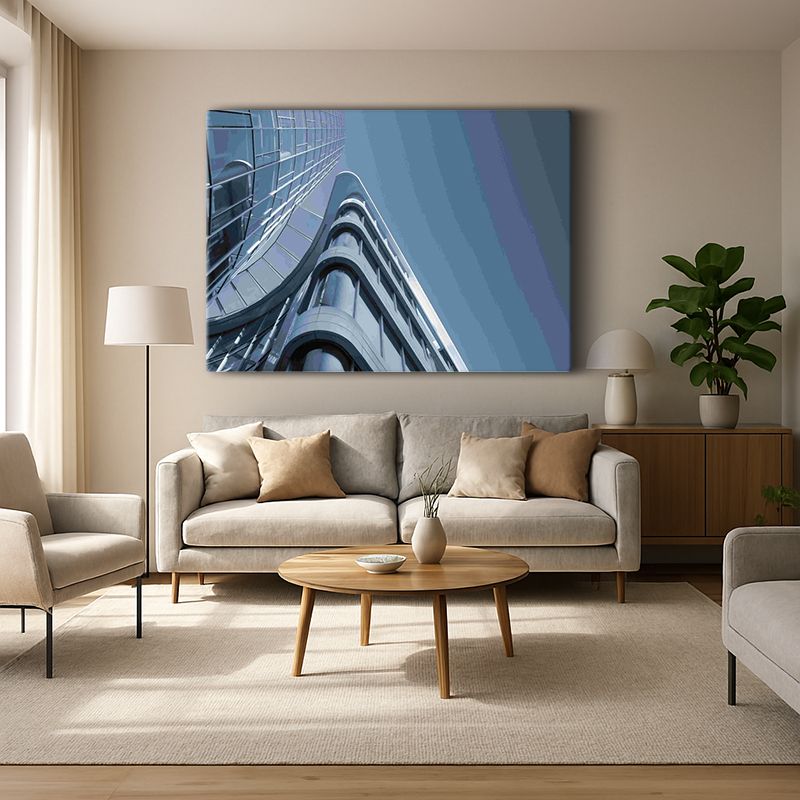 Kent & Şehir Kanvas Tablo 291