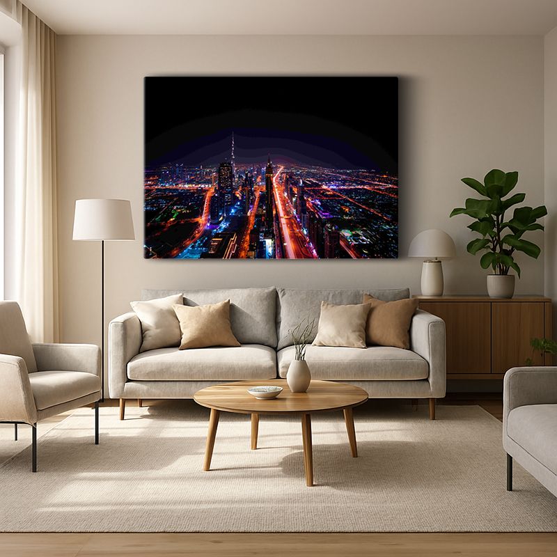 Kent & Şehir Kanvas Tablo 292