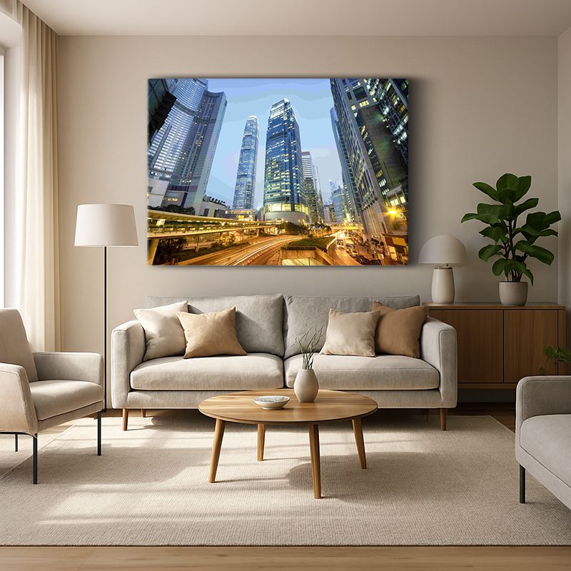 Kent & Şehir Kanvas Tablo 295