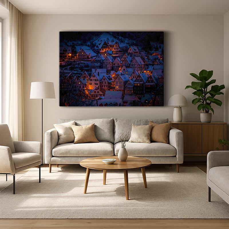 Kent & Şehir Kanvas Tablo 297