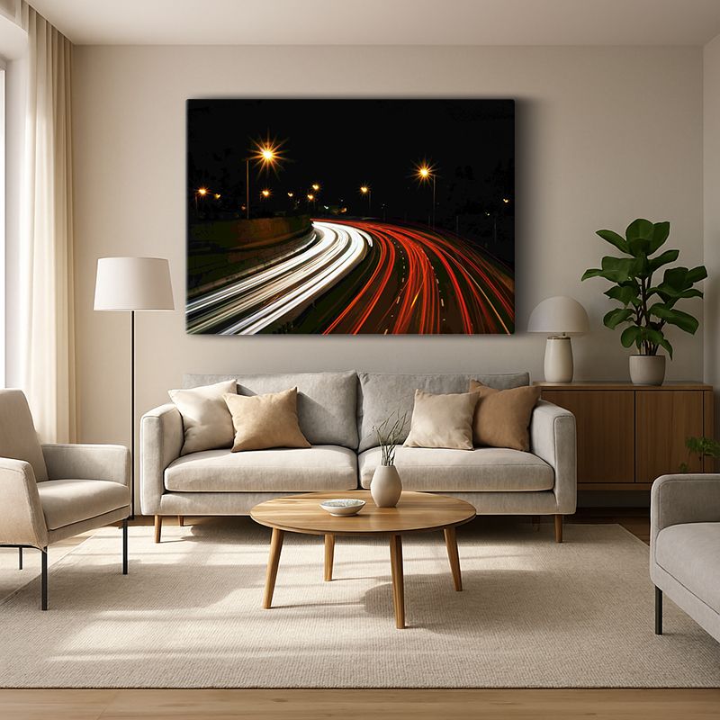 Kent & Şehir Kanvas Tablo 298