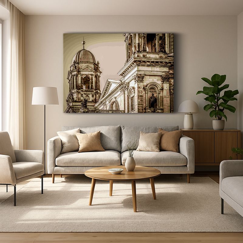 Kent & Şehir Kanvas Tablo 300