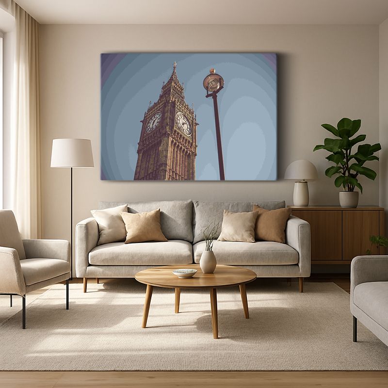 Kent & Şehir Kanvas Tablo 302