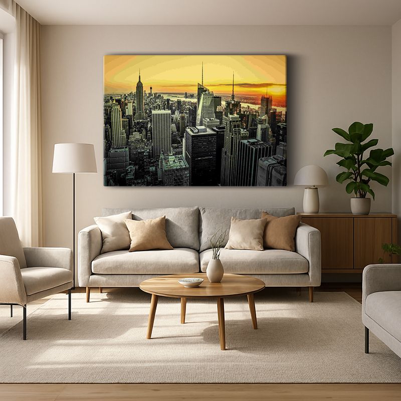 Kent & Şehir Kanvas Tablo 308