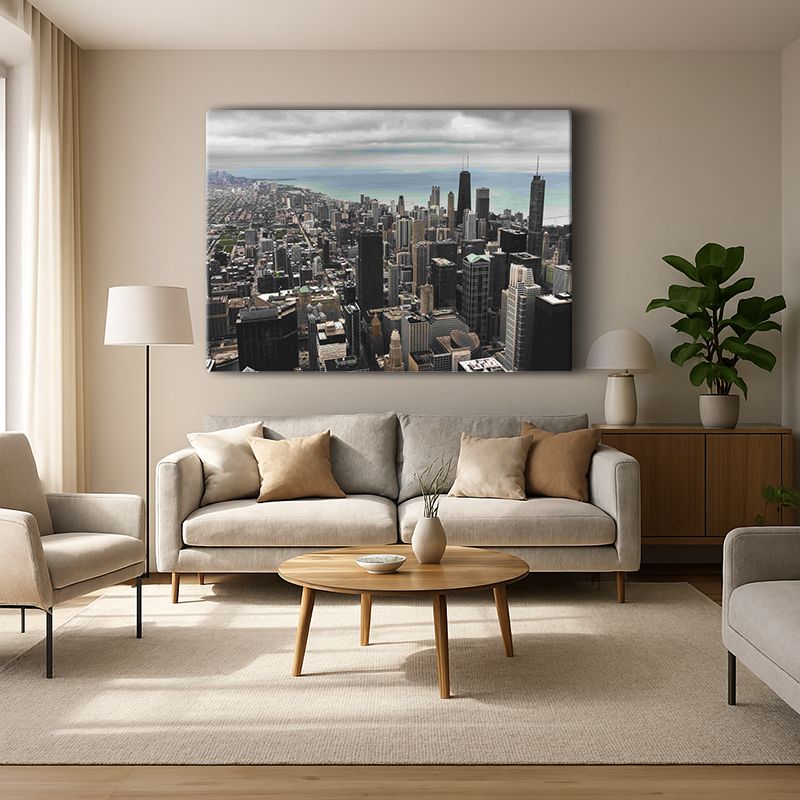 Kent & Şehir Kanvas Tablo 314