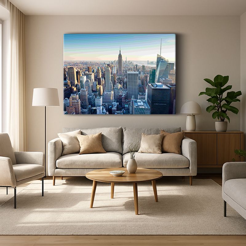 Kent & Şehir Kanvas Tablo 316