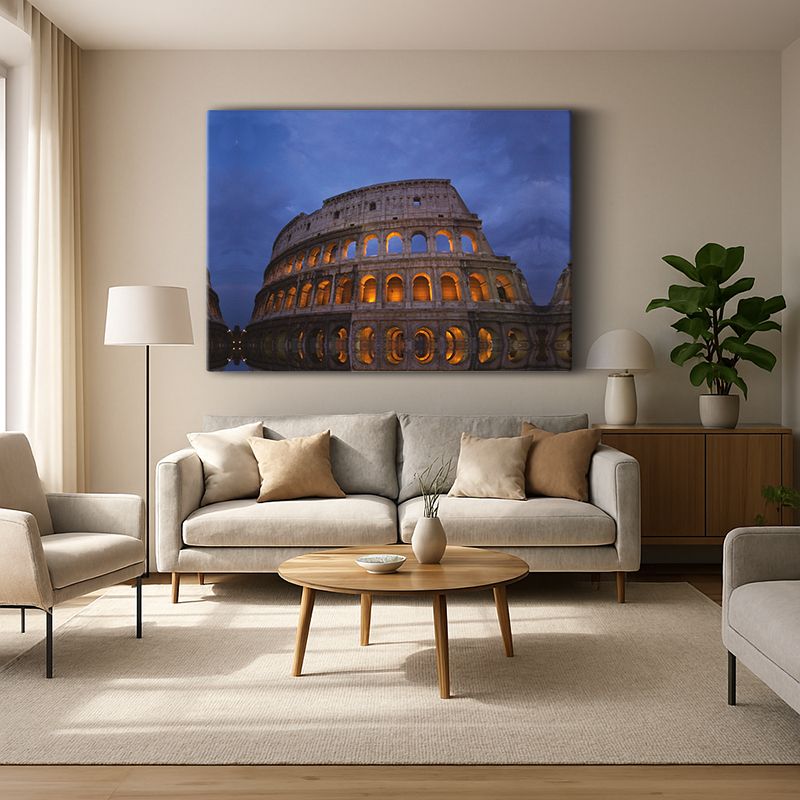 Kent & Şehir Kanvas Tablo 347