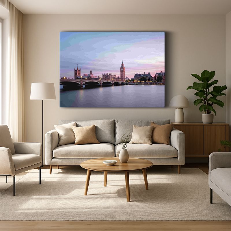 Kent & Şehir Kanvas Tablo 350