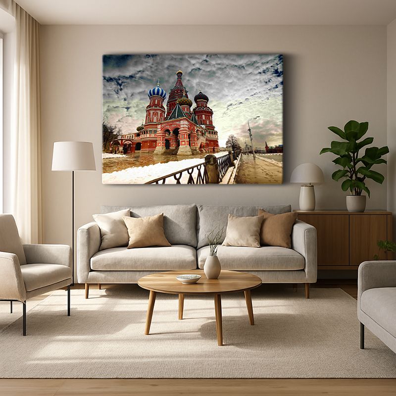 Kent & Şehir Kanvas Tablo 356