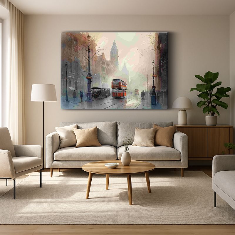 Kent & Şehir Kanvas Tablo 365