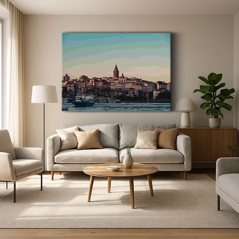Kent & Şehir Kanvas Tablo 369