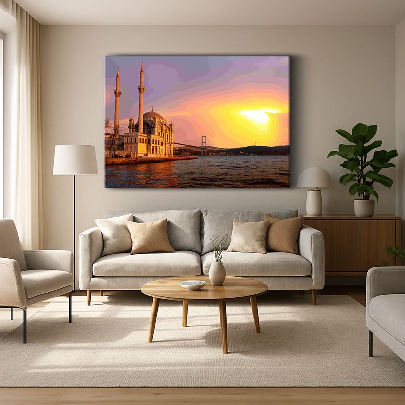 Kent & Şehir Kanvas Tablo 370