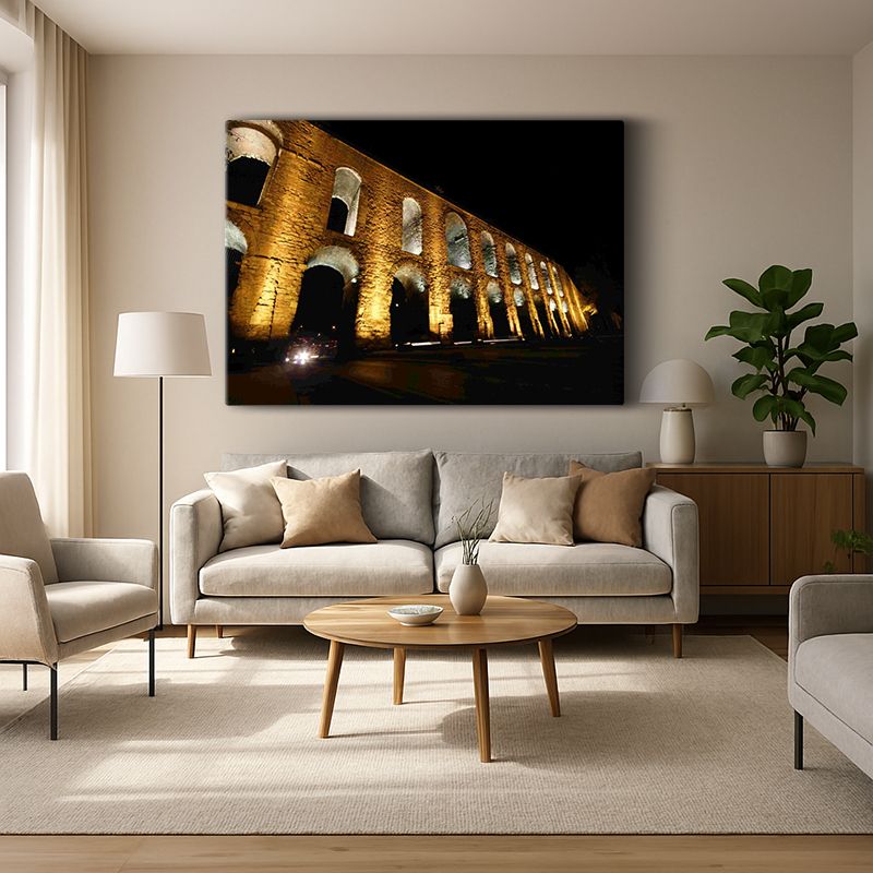 Kent & Şehir Kanvas Tablo 377