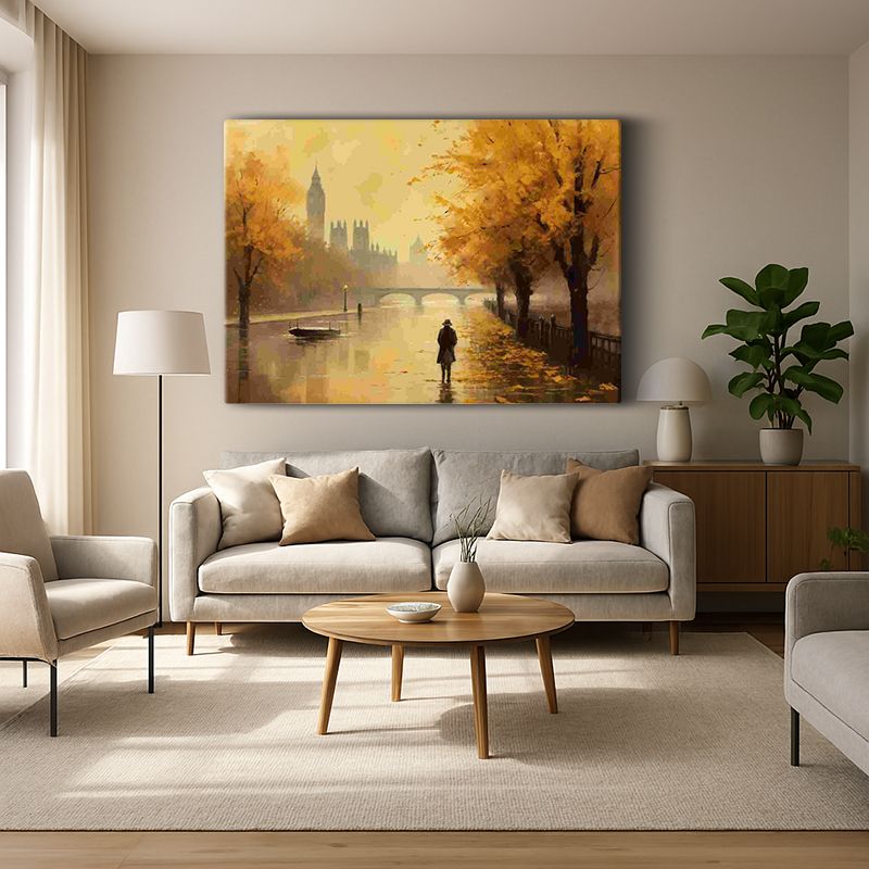 Kent & Şehir Kanvas Tablo 379