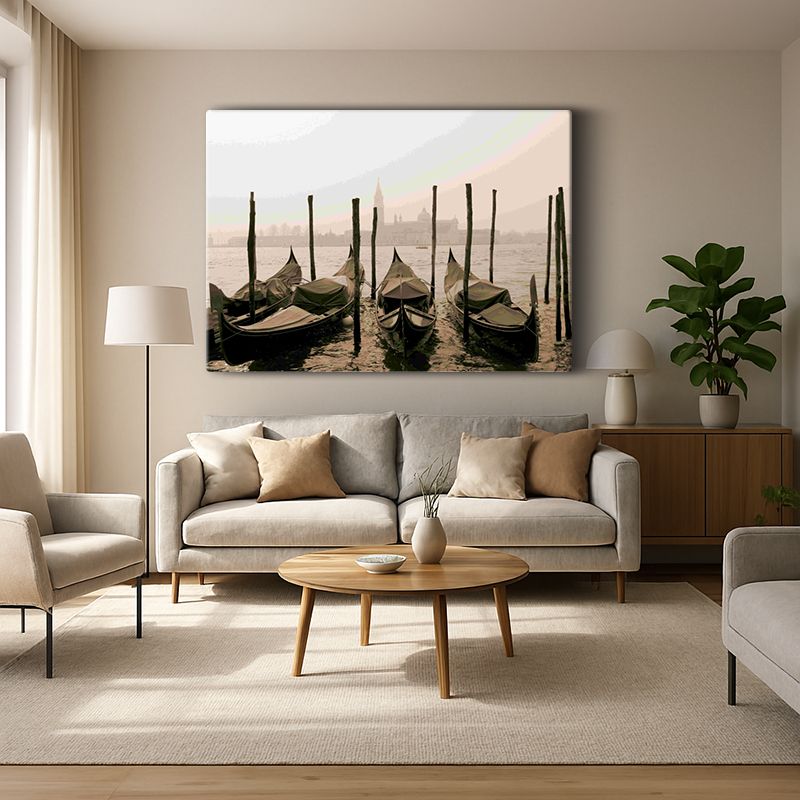 Kent & Şehir Kanvas Tablo 381