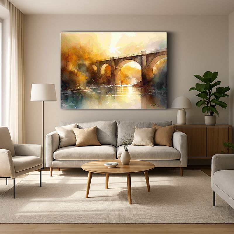 Kent & Şehir Kanvas Tablo 383