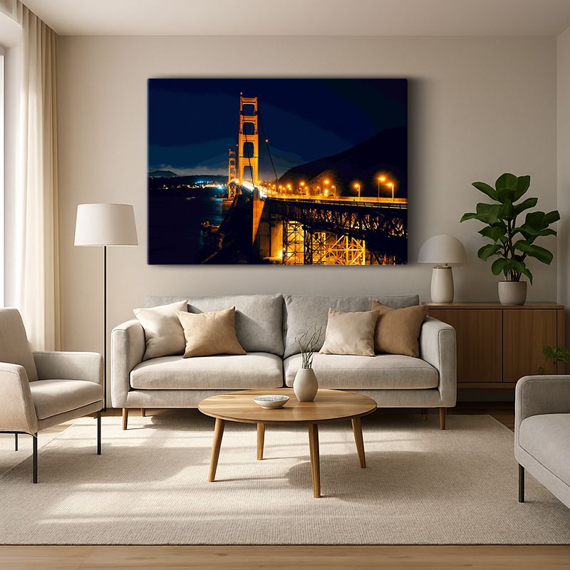 Kent & Şehir Kanvas Tablo 389