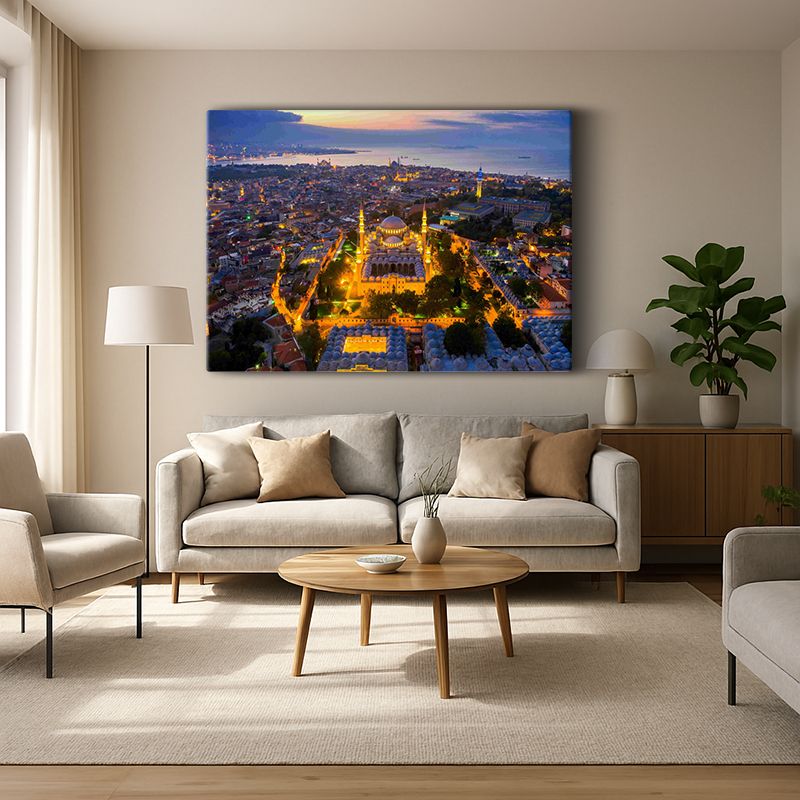 Kent & Şehir Kanvas Tablo 392