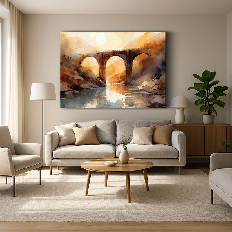 Kent & Şehir Kanvas Tablo 393