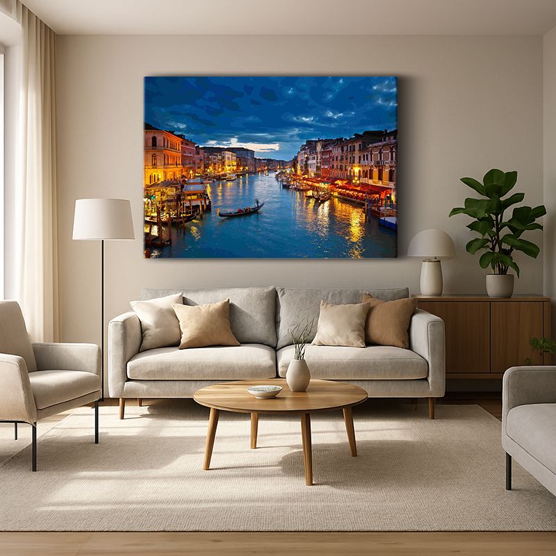 Kent & Şehir Kanvas Tablo 399