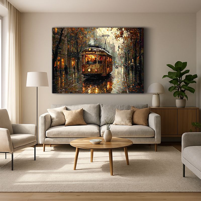 Kent & Şehir Kanvas Tablo 400