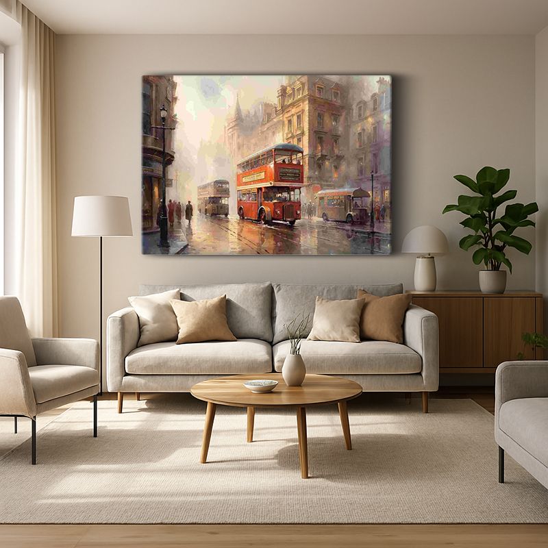 Kent & Şehir Kanvas Tablo 402