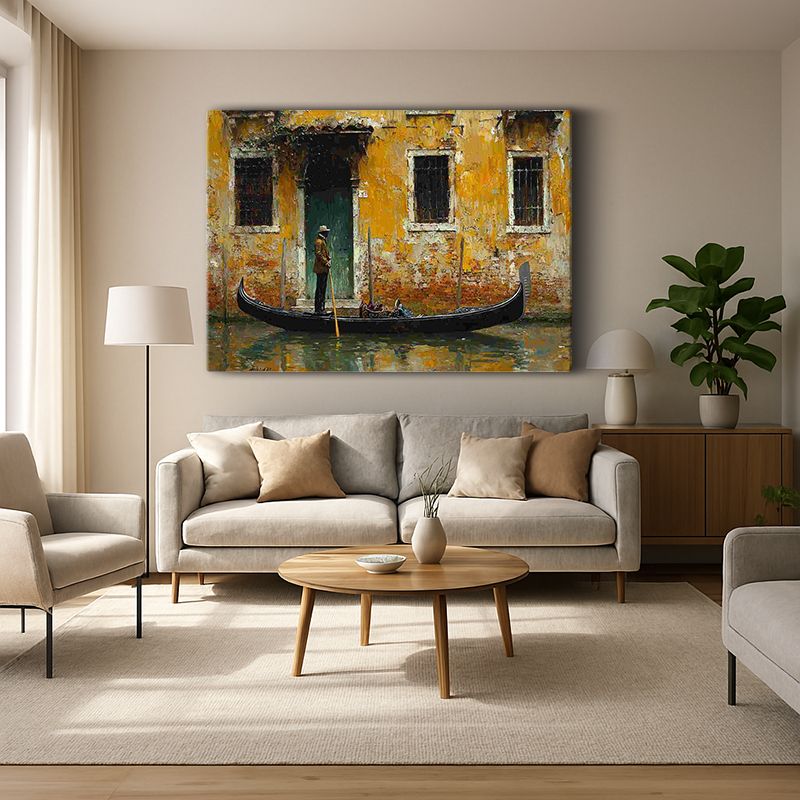 Kent & Şehir Kanvas Tablo 405