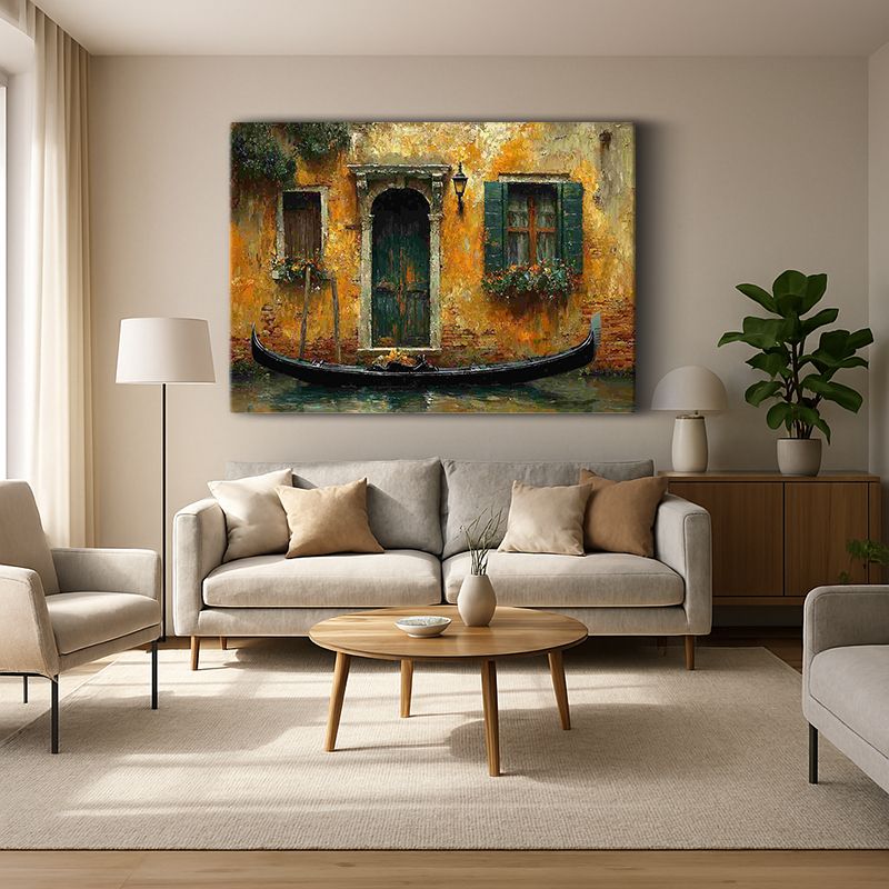 Kent & Şehir Kanvas Tablo 407