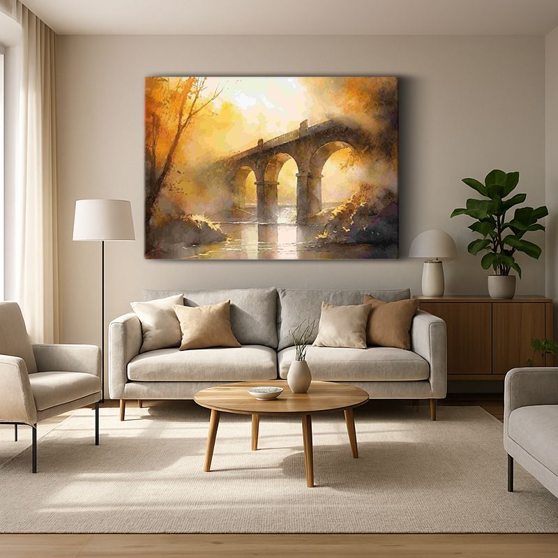 Kent & Şehir Kanvas Tablo 413