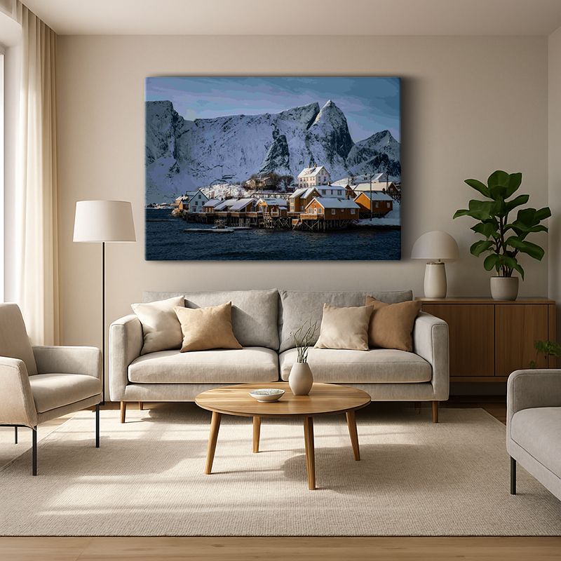 Kent & Şehir Kanvas Tablo 428