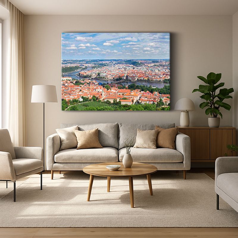 Kent & Şehir Kanvas Tablo 431