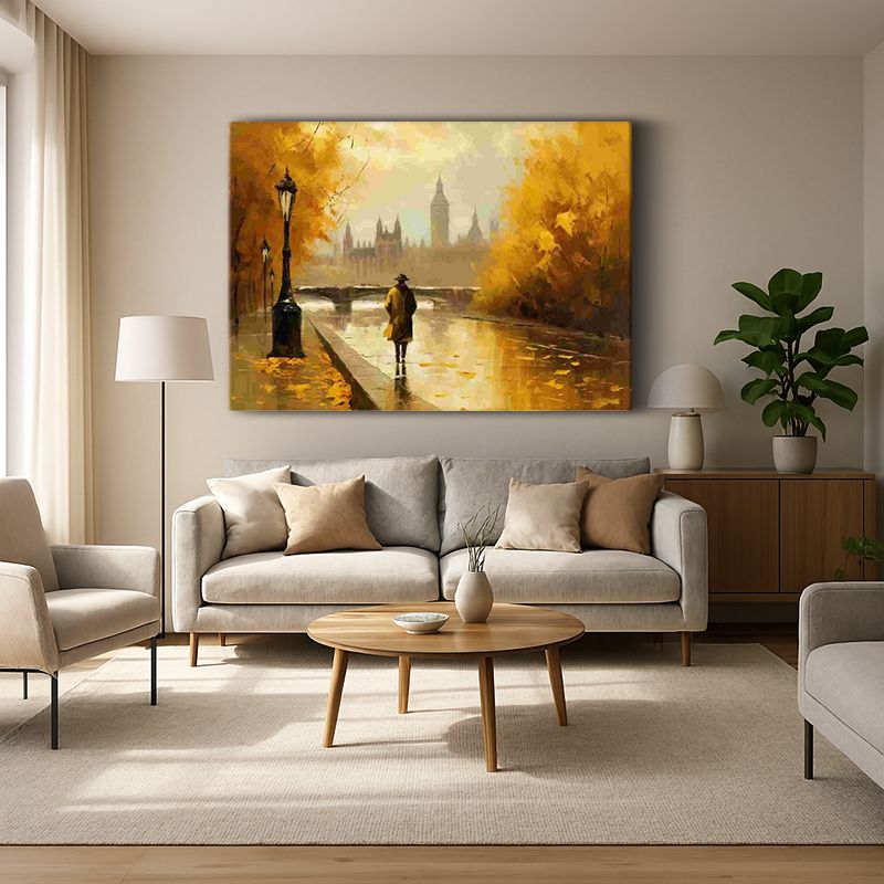 Kent & Şehir Kanvas Tablo 440